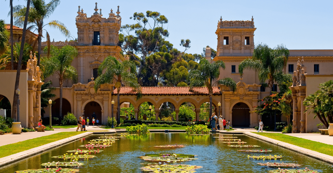 Balboa Park in San Diego, CA.