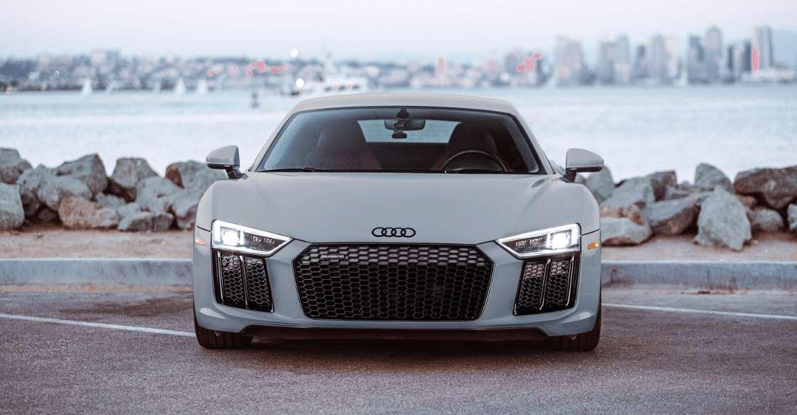 Grey Audi R8